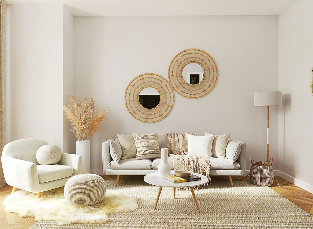 淺色具有放大的效果，進行小坪數房間改造時可優先考慮「白」與「木」元素組合